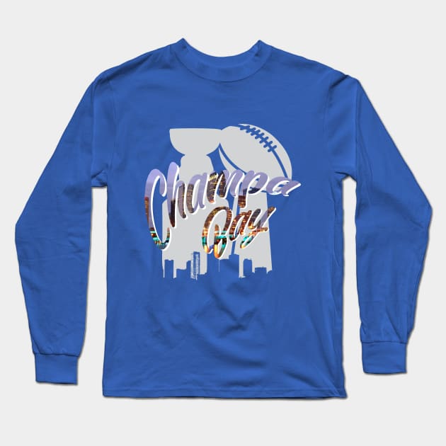 Champa Bay City Long Sleeve T-Shirt by T73Designs